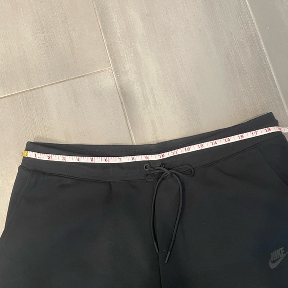 NIKE Men’s Black Jogger Fleece Zipper pockets Sweatpants 2XL - Picture 7 of 9